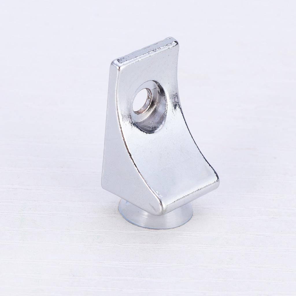 8Pcs Thickened Zinc Alloy Shelf Support Plate Bracket Heavy Duty Solid Wood Plywood Glass Plate Cupboard Holder for Wine Cabinet