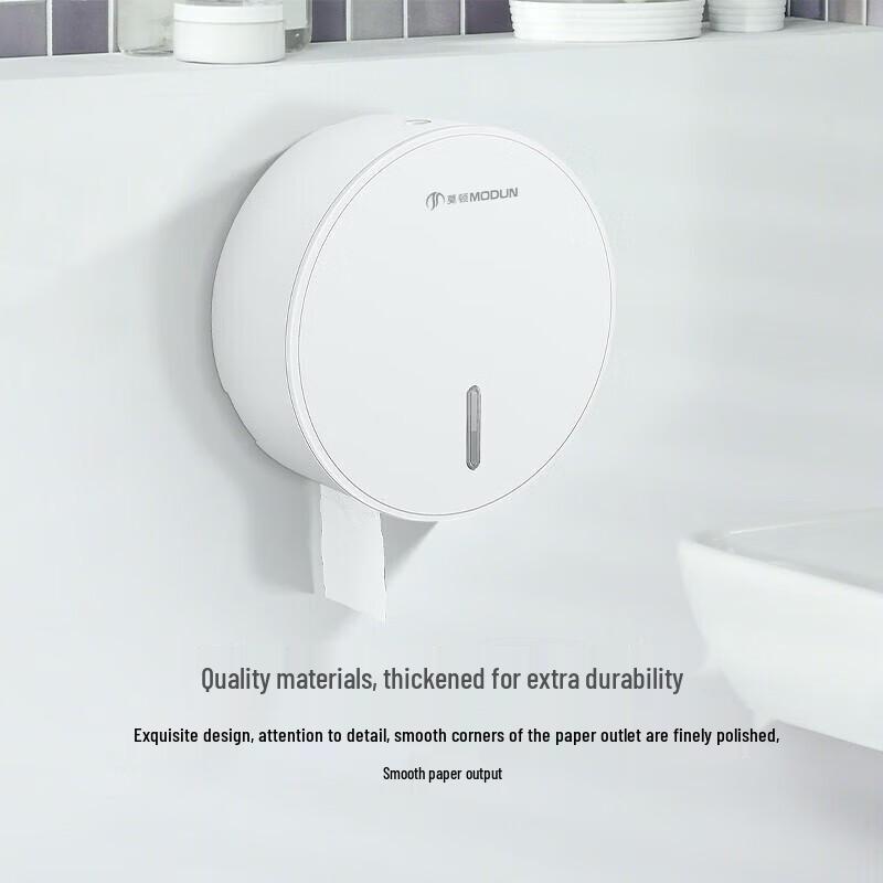 MODUN Wall-Mounted and Countertop Bathroom Tissue Dispenser