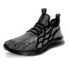 Schuhe in großen Größen, atmungsaktive Mesh-Schuhe für alle Jahreszeiten, schwarze Slip-ons, leichte Mesh-Schuhe