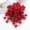 Red Berry & Holly Christmas Ornaments for Home Décor