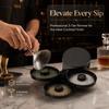 ABS Bartender Tool Black Cocktail Tool Professional 3 Tier Bar Glass Rimmer  Cocktail Making