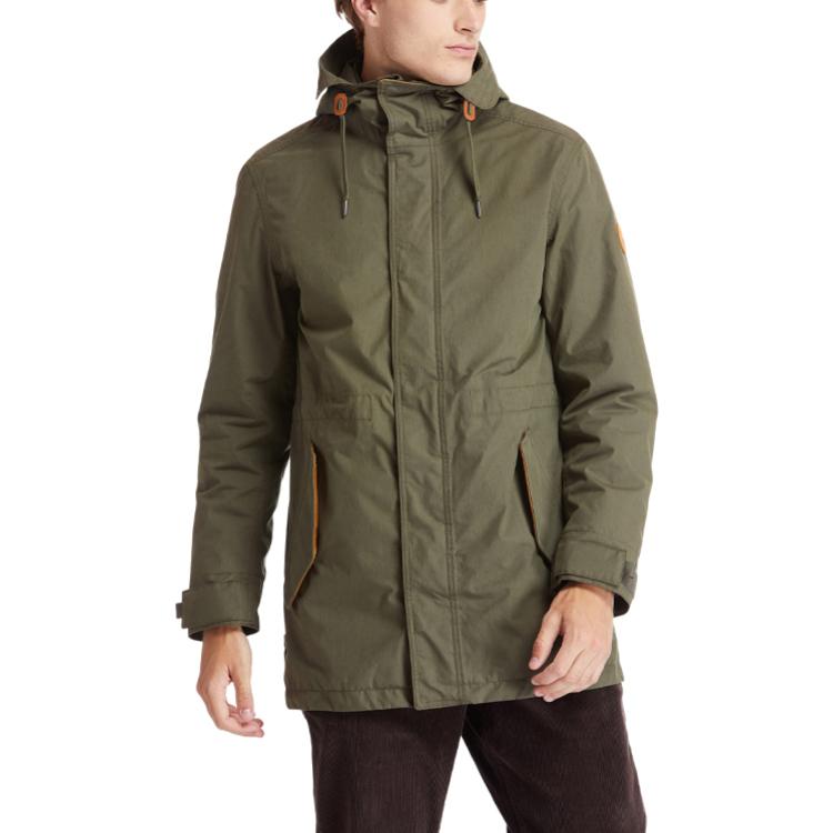 Timberland Outdoor 3-in-1 Parkajacke mit Kapuze Herrenjacken Militärgrün A2EYZ-A58