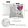 1 Pillowcase Gift, Mother And Daughter Gift, Mother'S Day-Machine Washable, Contemporary Style All Season Comfortable Pillow