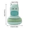 Kitchen brush Multi Use Soap Dispensing Scrub Brush anti scratch reusable pot brush sponge brush Universal Kitchen Dish Brush