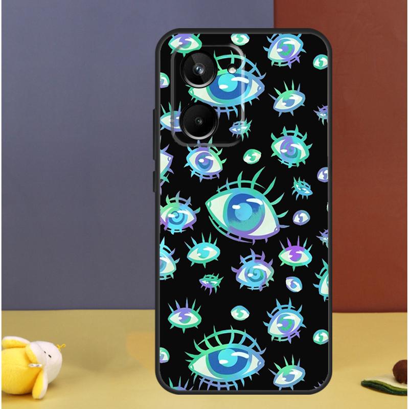 Eyes Pattern For Realme 15 Pro GT7 10 11 12 13 14 Pro Plus C67 C65 C63 C61 C55 C53 C51 C35 C71 C75 Case