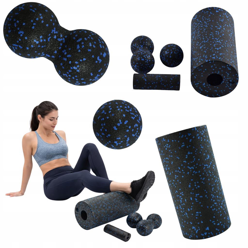 Set Massage Roller Balls Fitness for Exercise Yoga Recovery