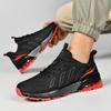 Men's breathable fashion four seasons casual sneakers light soft-sole outdoor speed running shoes students racing sports shoes