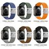 Nylon Braided Strap for Apple Watch 10 Strap 40mm 44mm 46mm 42mm 49mm 45mm 41mm 38mm IWatch Ultra2 SE 9 8 7 6 Band Bracelet