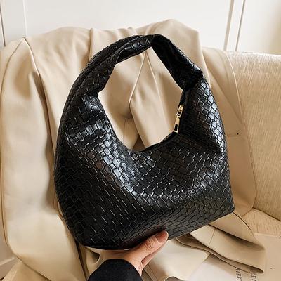 High End and Fashionable Underarm Small Bag for Women's Bags for Women's Bags for New Niche Casual Woven Dumpling Bags Versatile Small Carry Bags