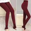 Winter Leggings Frauen Samt Fleece Gefüttert Schlanke Hohe Taille Dünne Frauen Leggins Thermische Hosen Warme Legging