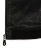 Schott NYC Leather Size Full-Zip Parka, Men's, 2XL, Black, 010, 782-3950080