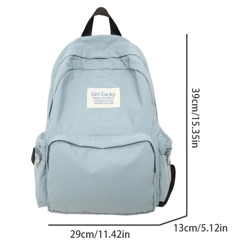 Men's and women's leisure travel bags, campus large capacity backpacks, backpacks, city camping leisure travel storage bags