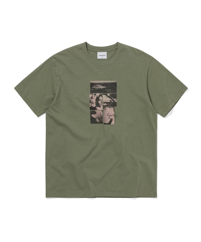This Is Never That Scenes Tee Sage Green