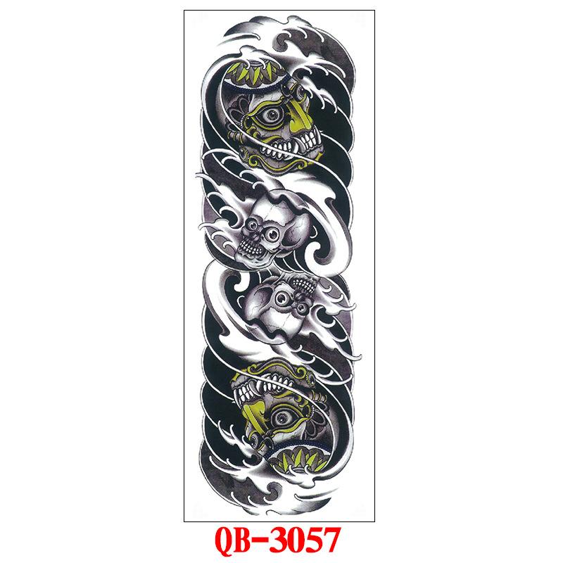 Full Arm Tattoo Sticker Full Arm, Full Arm Big Picture Tattoo Sticker, Flower Arm Tattoo Sticker Tattoo