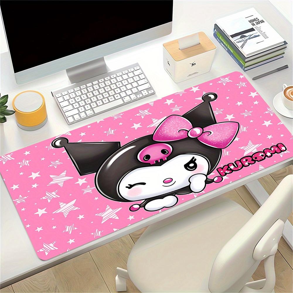 Kuromi, Cute Themed XXL Mouse Pad - Non-slip Rubber Desk Mat for Gaming and Office Use, Multi-Function Keyboard 0826028a