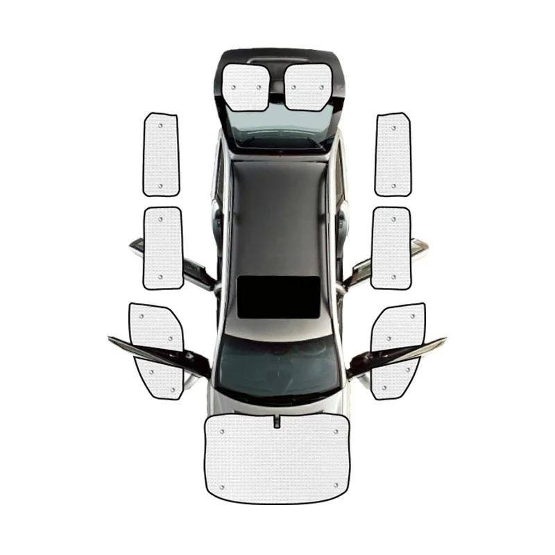 Full Coverage for Ford Transit Tourneo 2012~ Sunshades Rear Windows Windshield Visor Car Anti-UV Curta Accessories