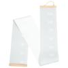 Decor Children's Room Hanging Ruler Height Growth Chart Removable Canvas Wall Baby
