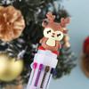 Snowman Santa Claus Office School Handwriting Oil Pen Stationery Xmas Ball Pen Christmas Ballpoint
