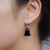 Fashionable Punk Ghost Pendant Earrings Suitable For Men And Women Creative And Cute Halloween Party Jewelry Gifts