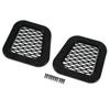 Front Side Air Intake Vent Grille Cover Decoration Glossy Black Replacement for Land Rover Defender 2004‑2019
