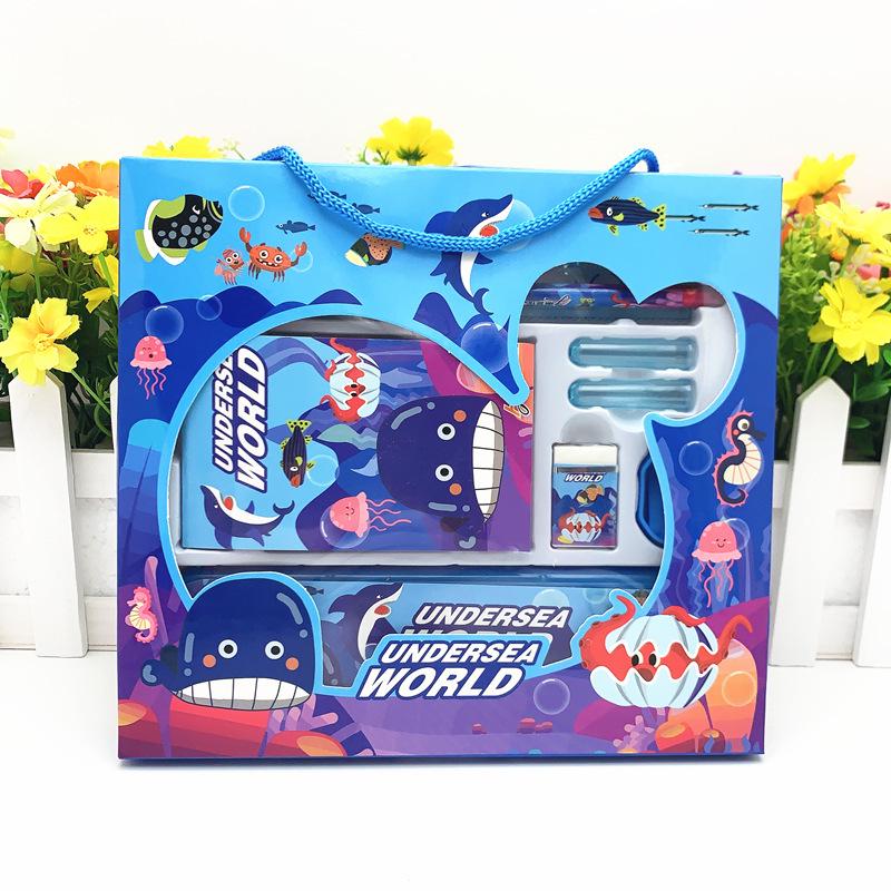 Children's Cartoon Stationery Set: Kindergarten Prizes and Graduation Gifts