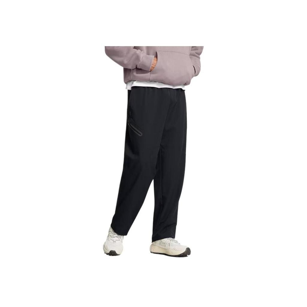 Under Armour Unstoppable Comfortable Soft Skin-Friendly Fashion Casual Pants Men bottoms Black 1388824-110