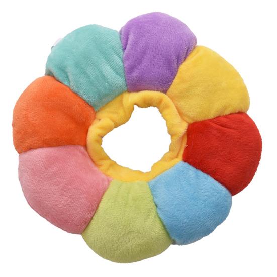 Adjustable Anti Bite Licking Wound Healing Safety Collar, Postoperative Cat Rehabilitation Collar, Sunflower Shaped Soft Filling Neck Cone