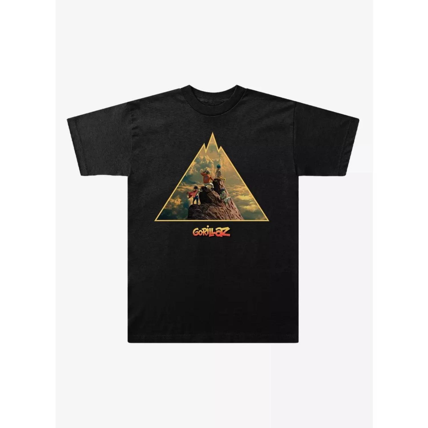 

Gorillaz The Mountain Album T Shirt Men s Women s Cotton Oversized Summer Clothes Hip Hop Fashion T-shirt Streetwear Unisex Clothing XXXXXL