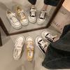 Breathable new thick little white shoes women's summer shoes 2025 super fire with baseplate thin canvas shoes season casual versatile skirt