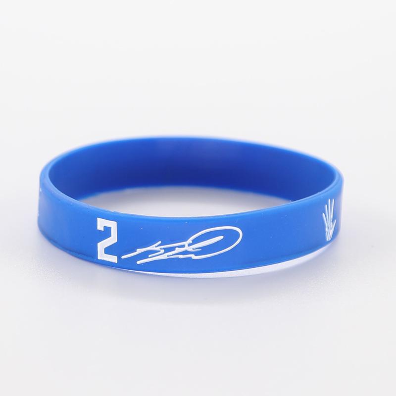 Thickened Luminous NBA Basketball Silicone Wristband: Harden, LeBron, Curry, Irving Edition