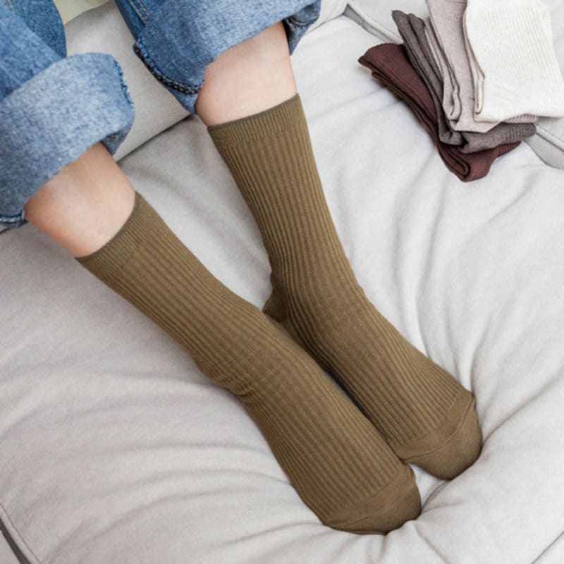 Biarritz Socks Basic Daily Golf Socks Barbie Unisex 20 Colors