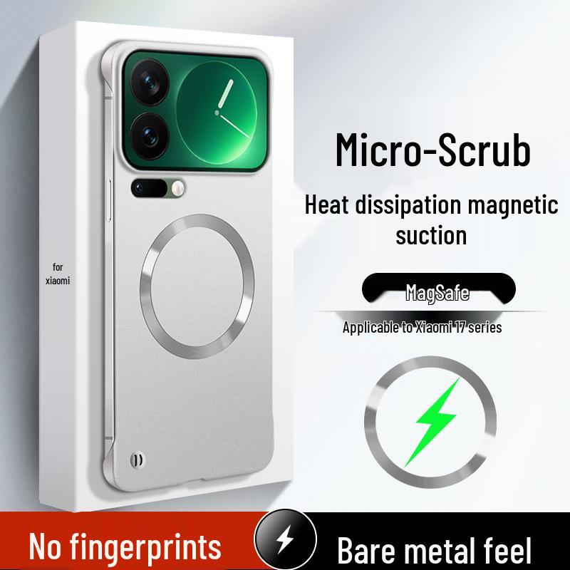 Xiaomi 17 Pro Max Ultra-Thin Magnetic Phone Case for Men