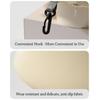 Slow Rebound U-Shaped Neck Pillow Machine-Washable Cover Soft Material Travel Neck Pillow Portable Design With EVA case