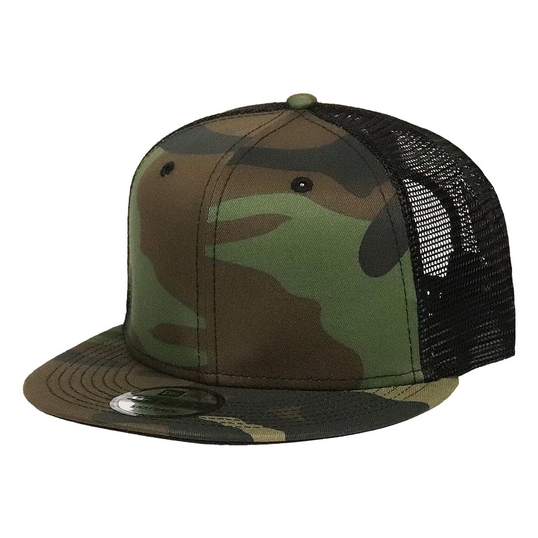 

Mesh Cap Cap Plain Hat 9FIFTY NewEra 99HeadwearShop Baseball Cap with Sticker Standard Fit Camouflage [New Era] Men s Camo/Black [Item]