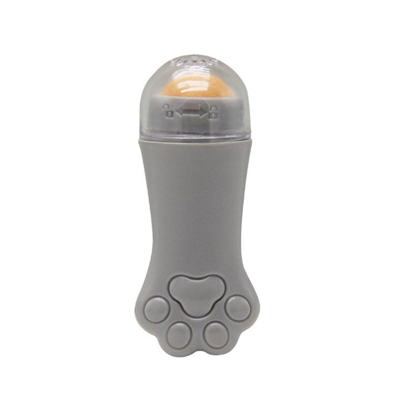 Cat Paw Face Oil Absorbing Roller  Volcanic Stone Blemish Remover Facial Shiny Changing Pores Oil Removal Massage Artifact Tools