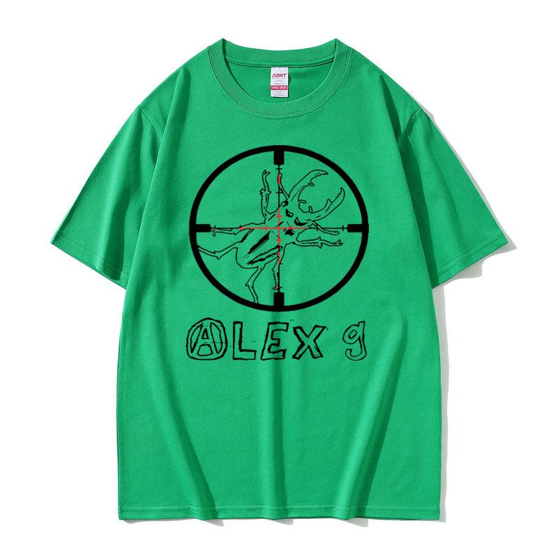 

Singer Alex G Funny Meme Tshirt O-collar Male Fashion Loose T-shirt Men Women Casual Oversized T Shirt Summer 100% Cotton Tees 4XL