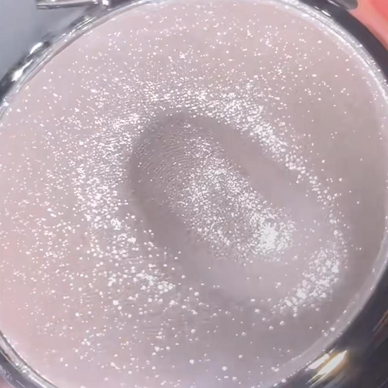 Clear Shimmer Diamond Highlighter & Pearlescent Blinding Eyeshadow for Face, Eyes, Nose, and Under-Eye Brightening