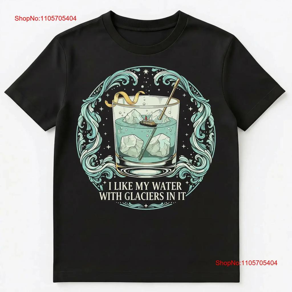 Cruise Ship Sarcastic Iceberg Beverage T Shirt Vintage Stylish Streetwear Fashion Slightly