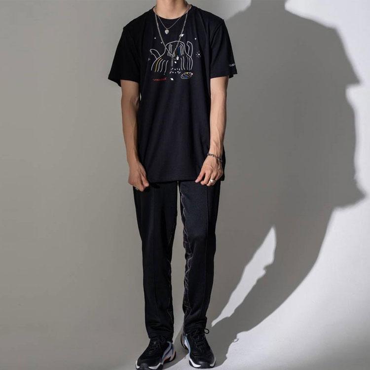 Puma X Tyakasha Collection Short Sleeve T-Shirt Unisex Tops Black 595735-01