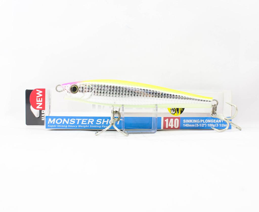 Yo Zuri Duel Hardcore Monster Shot 140 Sinking Lure F1245-HLCL (8878)