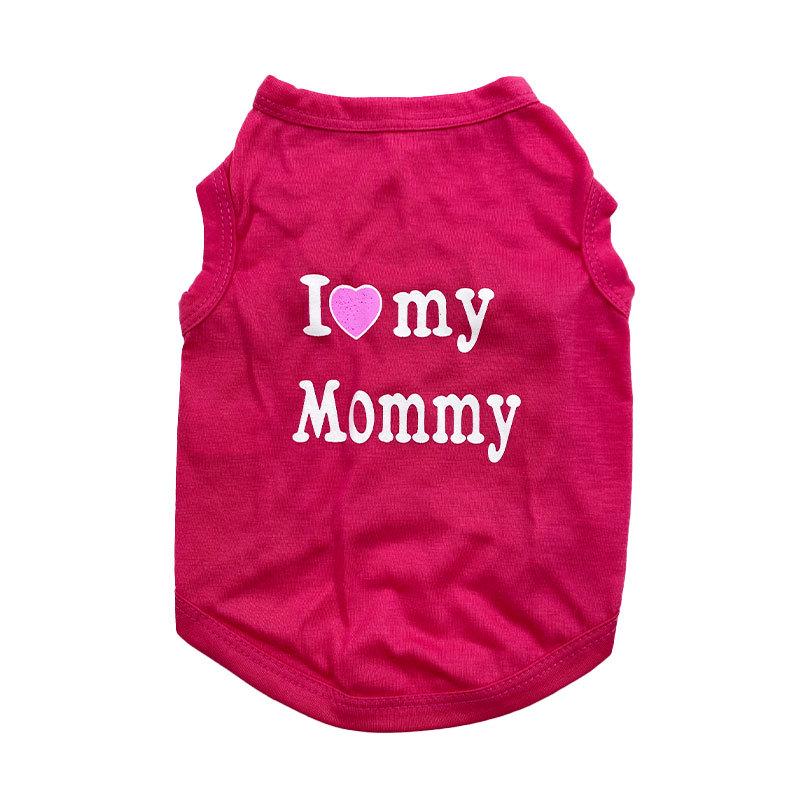 Summer Thin Dog T-Shirt: Teddy, Bichon Frise, Small & Medium Breeds, Couple Outfit