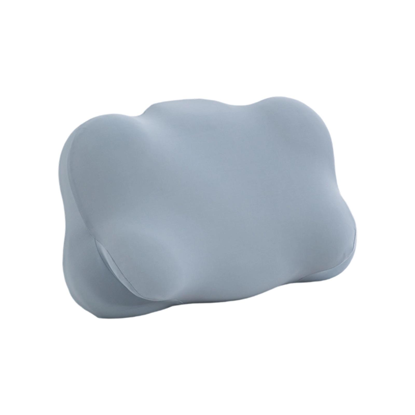 Pressure Cloud Pillow - Ergonomic Butterfly Shape Memory Foam For Neck & Shoulder Support, Eco-Friendly Bio-Based Comfort For Adults синий