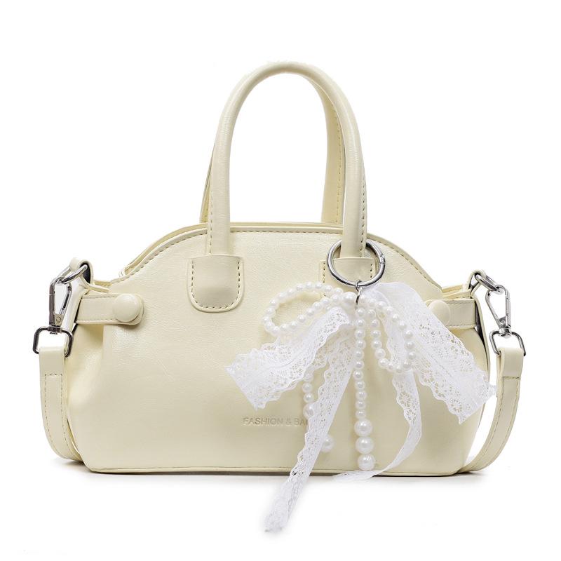 

Модная женская маленькая однотонная сумка через плечо 2025 – Универсальный, изысканный дизайн кроссбоди Without pendant