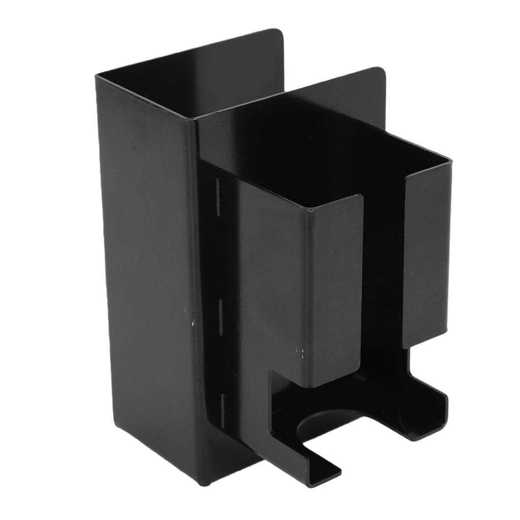 Wall Mounted Hair Tool Holder Metal Heat Resist Styling Tool Rack Adhesive Hair Tool Organizer Storage for RV Bathroom