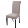 Elastische Jacquard-Stuhlhusse für Esszimmer Dicke staubdichte Stuhlhusse Überwurf für Esszimmer Küche Hotel Hochzeitsbankett