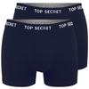 TOP SECRET Men's Cotton Boxer Shorts 8 Pack