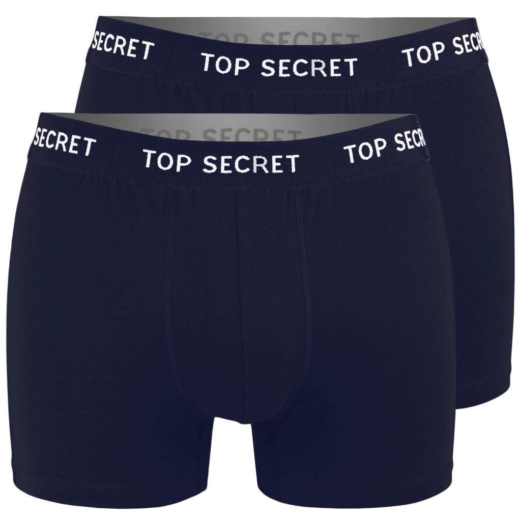 TOP SECRET Men's Cotton Boxer Shorts 8 Pack