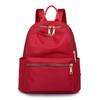 Vento Marea Black Women Backpack 2019 Nylon Travel Shoulder Bag Soft School Bag For Teenage Girls Solid Color Red Bag Pack Purse