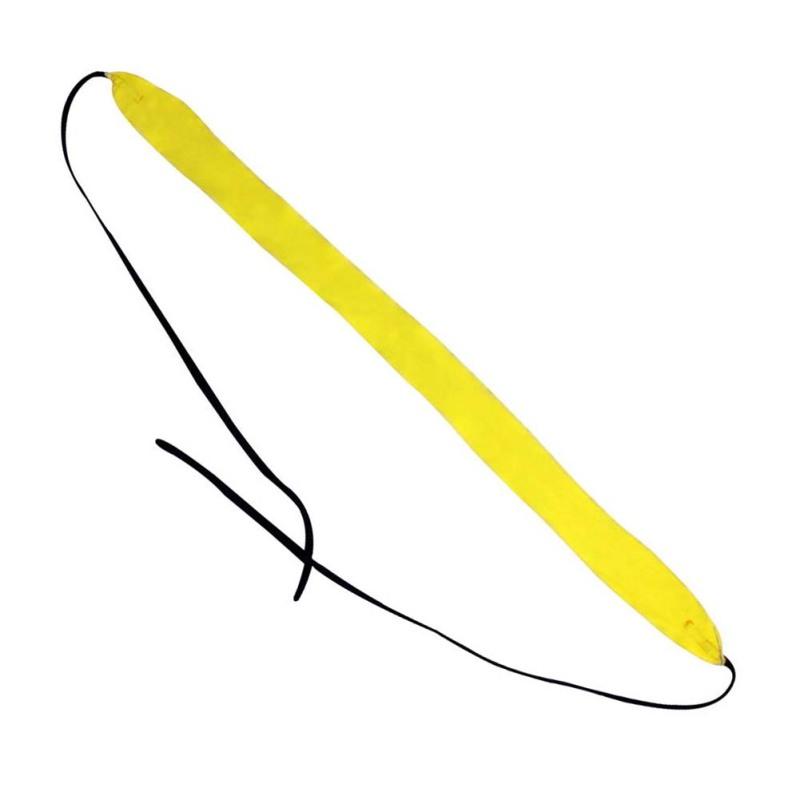 Čistící tampon Saxofon Černá trubka hoboj flétna trubka Univerzální látkový hudební nástroj s dlouhým pasem