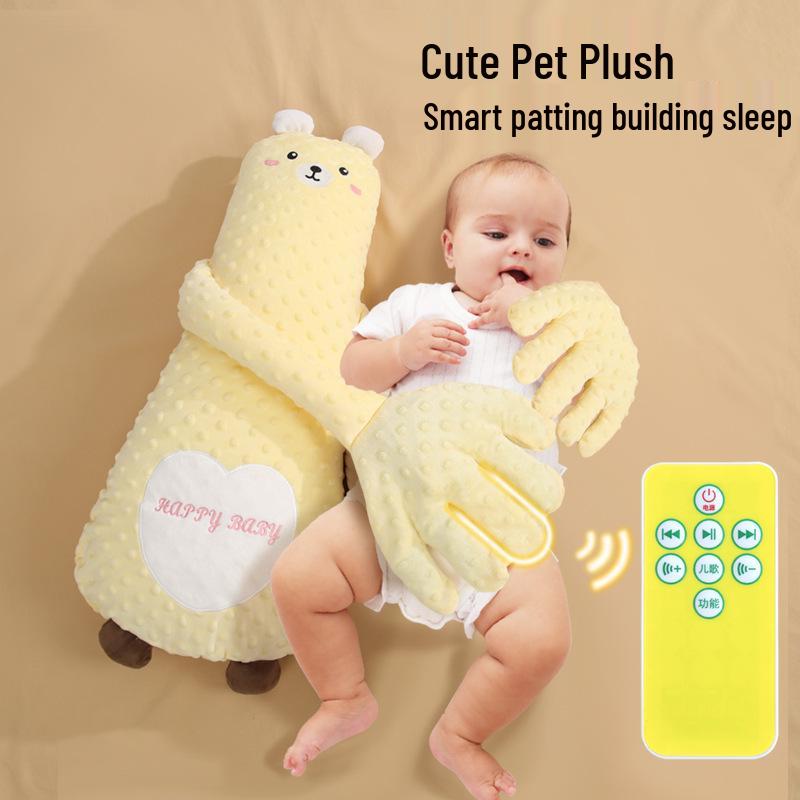 Infant Soothing Music Palm: Baby Sleep Aid for Patting and Hugging to Sleep